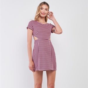 Detail Tight Fit Mini Dress
